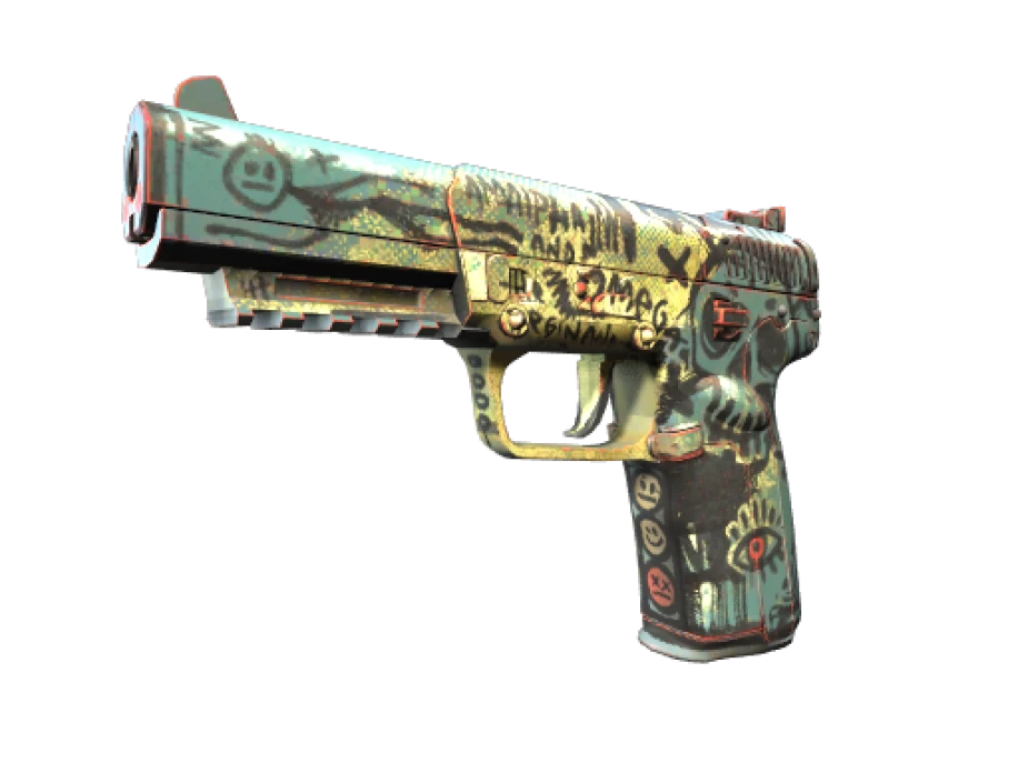 Stattrak five seven. Scrawl Five Seven скин. Five Seven капилляры. Five-Seven | каракули. P2000 Scrawl.