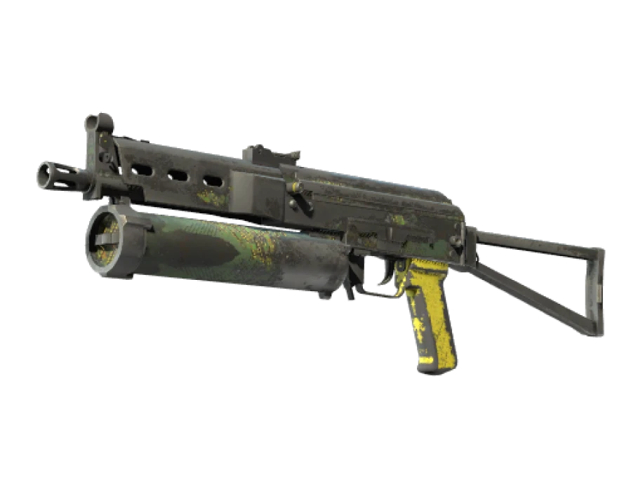 StatTrak™ ПП-19 «Бизон» | Шквал джунглей