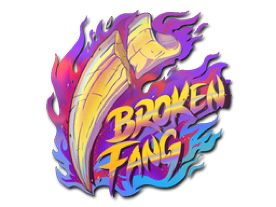Sticker | Broken Fang CS2 (CS:GO) | Buy, Sell, Price — Market.CSGO