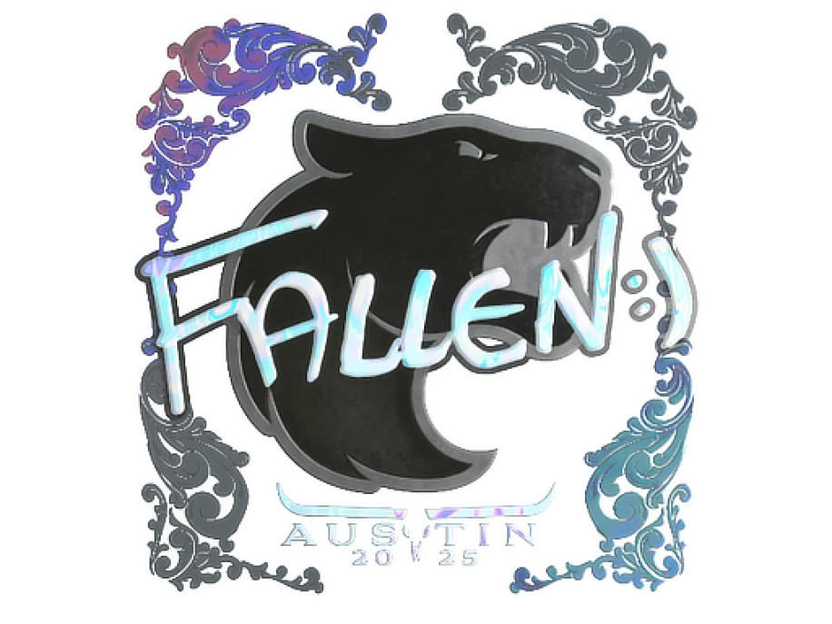 Наклейка | FalleN (голографическая) | Остин-2025