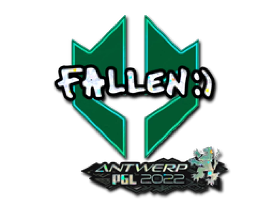 Fallen sticker