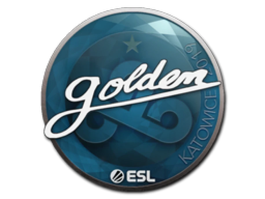 Наклейка | Golden | Катовице-2019
