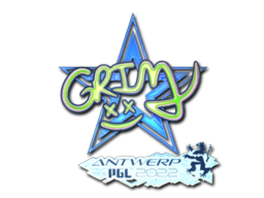 Наклейка | Grim | Antwerp 2022 КС ГО | Купить, Продать на Market CS:GO