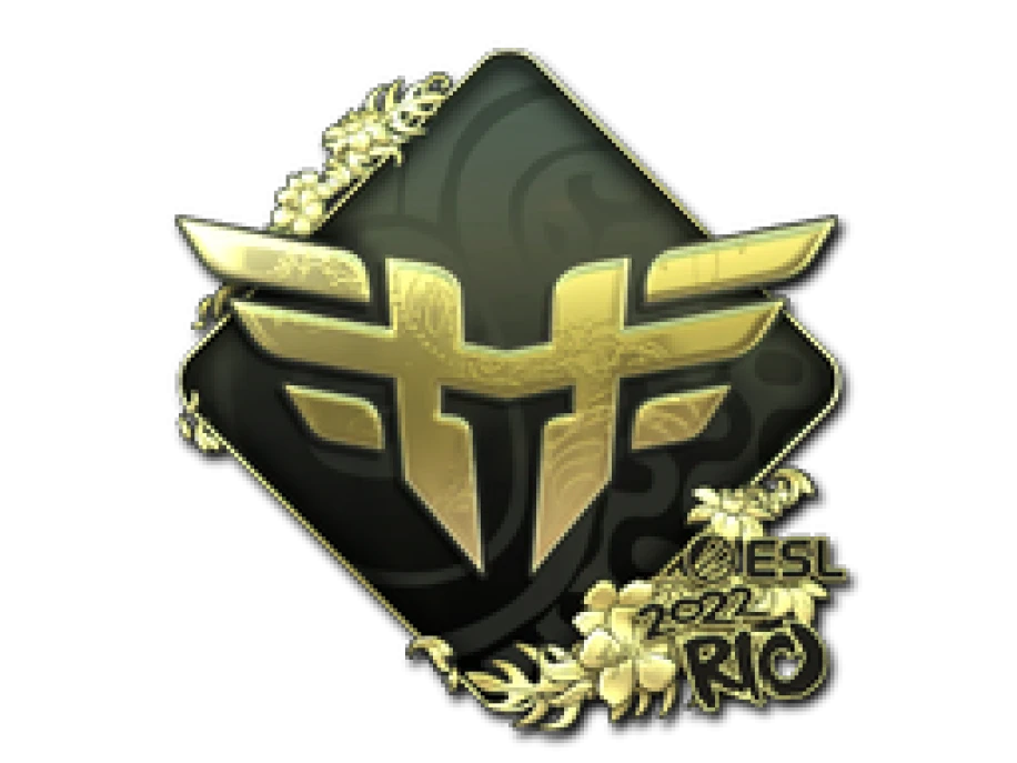 Наклейка | Heroic (золотая) | Рио-2022