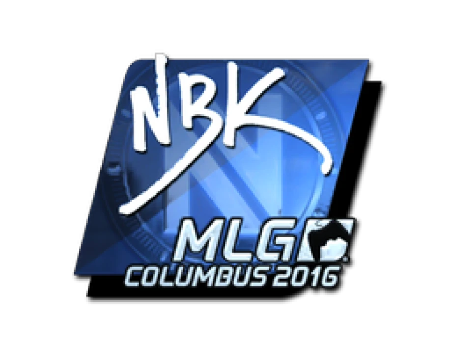 Наклейка | NBK- (Foil) | MLG Columbus 2016