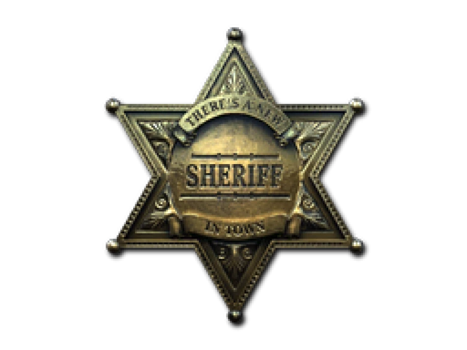 Слова новый шериф. Железный Шериф фото.