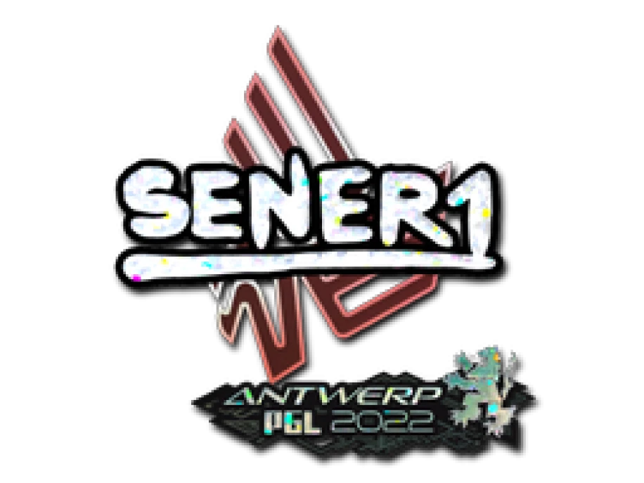 Наклейка | SENER1 (с блёстками) | Антверпен 2022