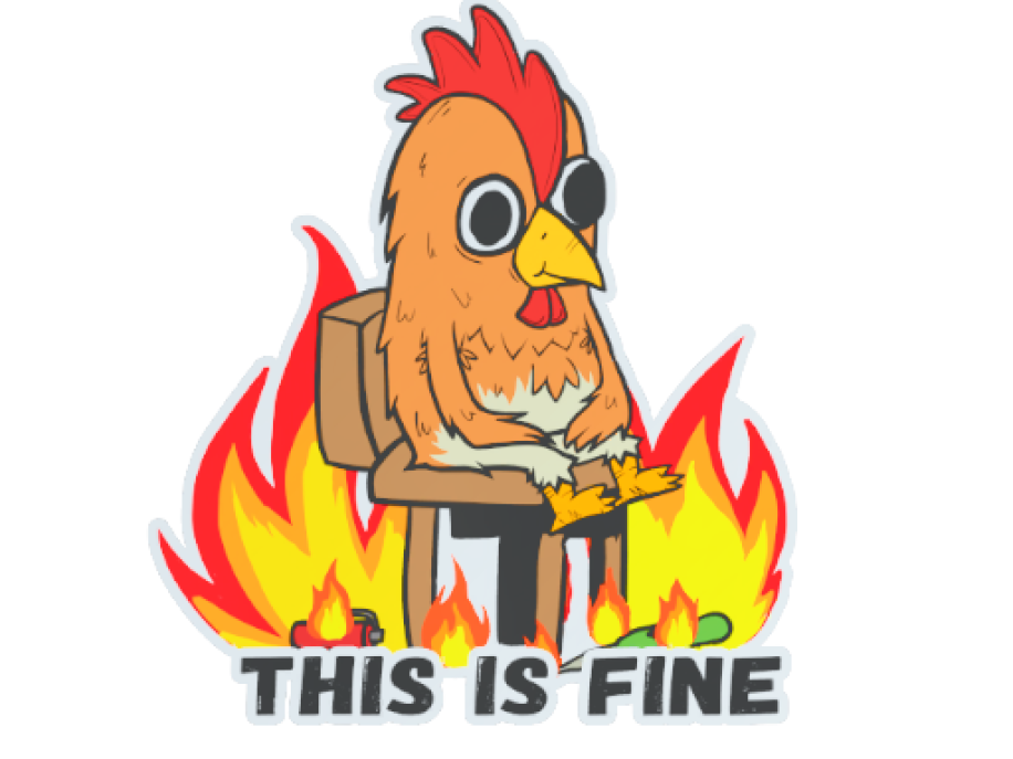 Наклейка | This Is Fine КС2/КС ГО | Купить, Продать, Цена — Market.CSGO