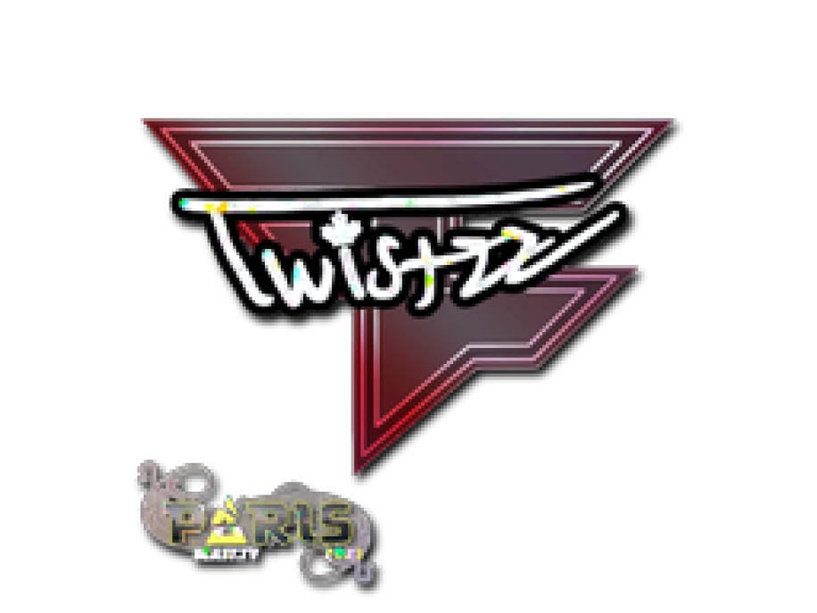 Наклейка | Twistzz (с блёстками) | Париж 2023