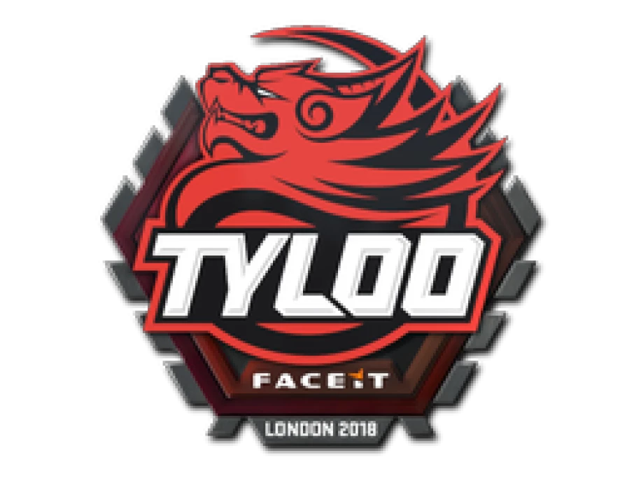 Sticker tyloo. Наклейка TYLOO 2018. TYLOO CS go наклейка. TYLOO голографическая. Наклейка TYLOO Золотая.