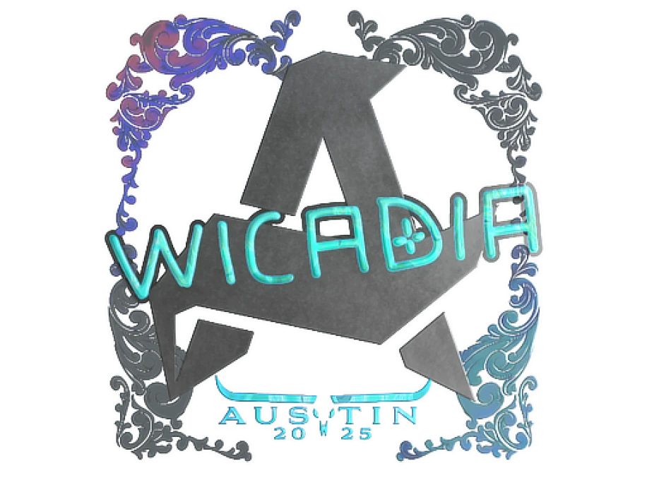 Наклейка | Wicadia (голографическая) | Остин-2025