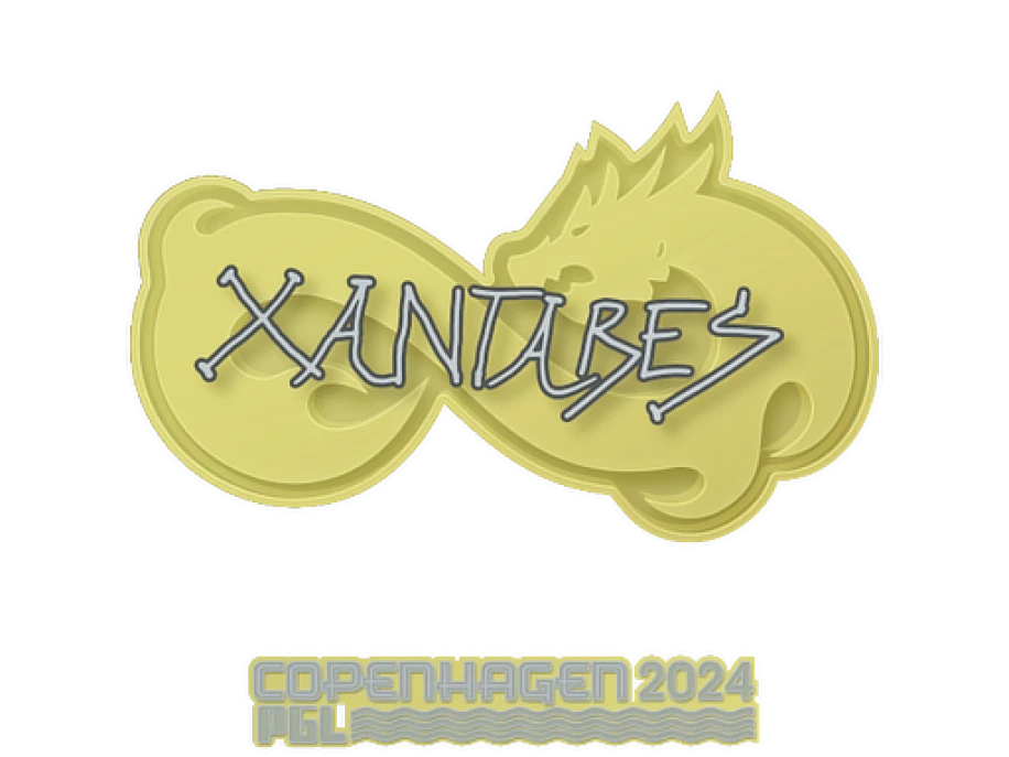 Наклейка | XANTARES | Копенгаген-2024