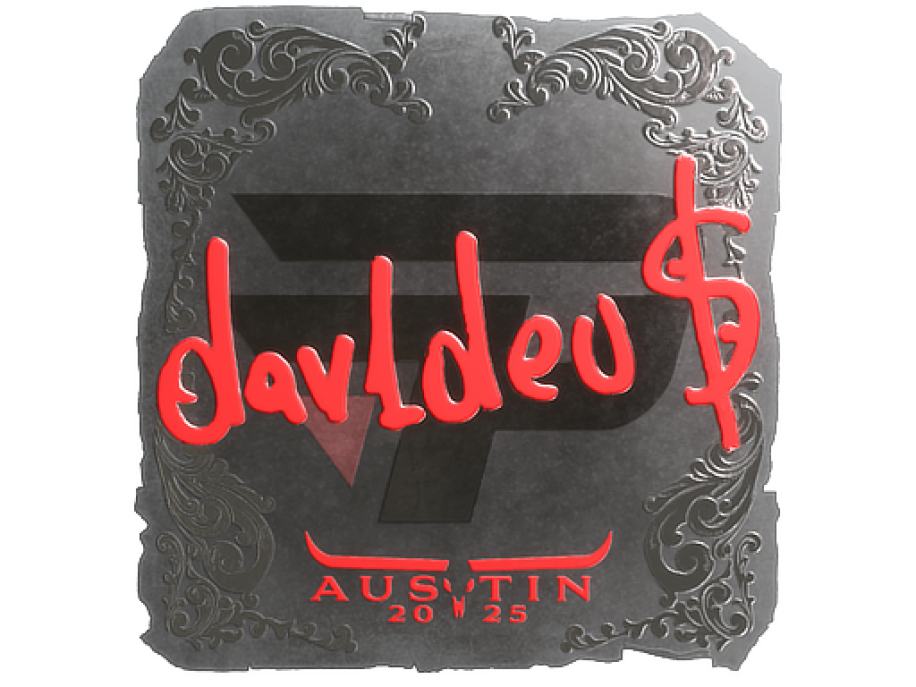 Sticker | dav1deuS | Austin 2025 CS2 (CS:GO) | Buy, Sell, Price ...