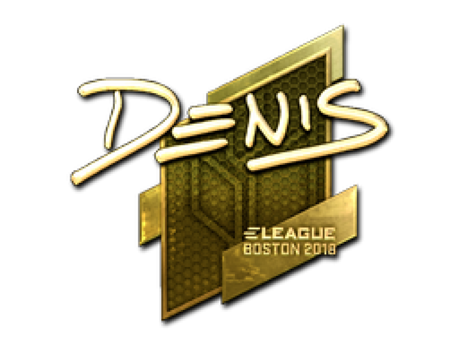 Sticker | denis | Boston 2018 CS2 (CS:GO) | Buy, Sell, Price — Market.CSGO