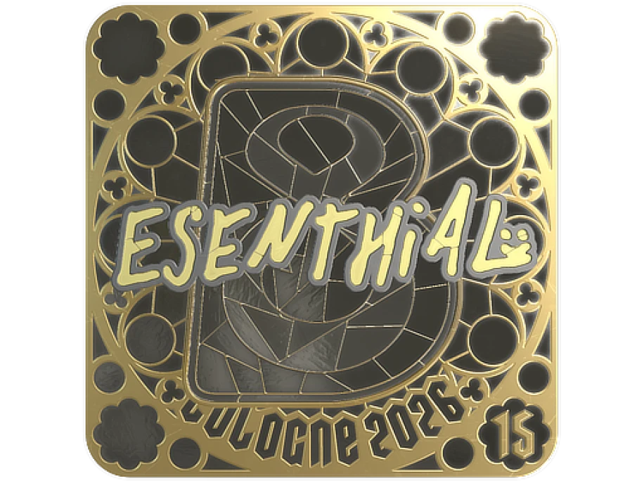 Sticker | esenthial (Gold, Ranked) | Cologne 2026