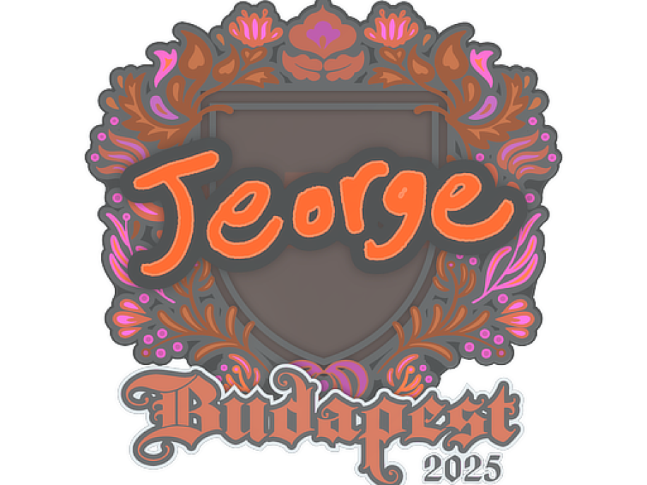 Sticker | jeorge | Budapest 2025 () CS2 (CS:GO) | Price on Market CS:GO