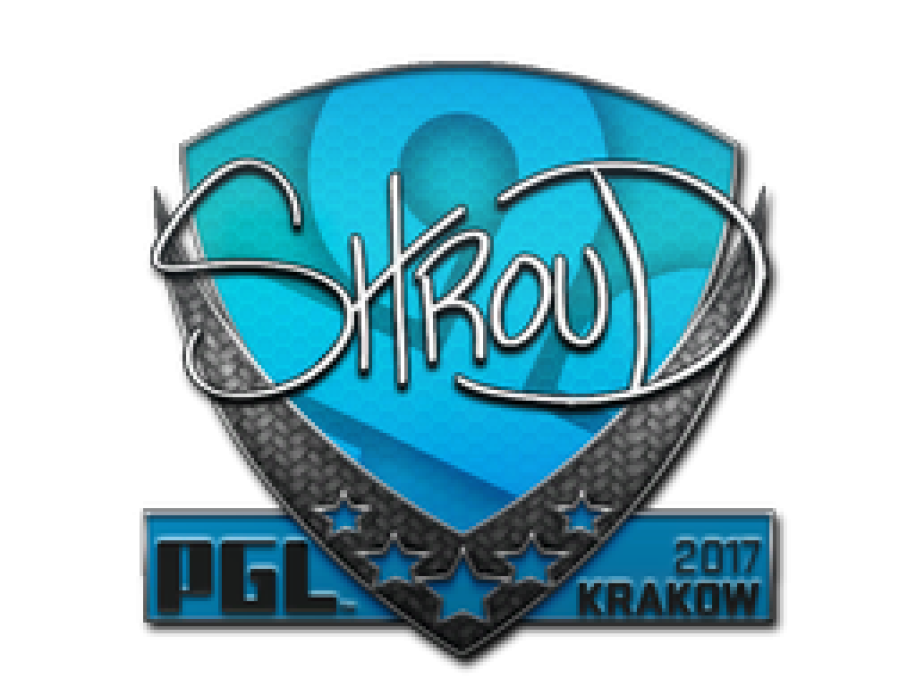 Sticker | shroud | Krakow 2017 CS2 (CS:GO) | Buy, Sell, Price — Market.CSGO
